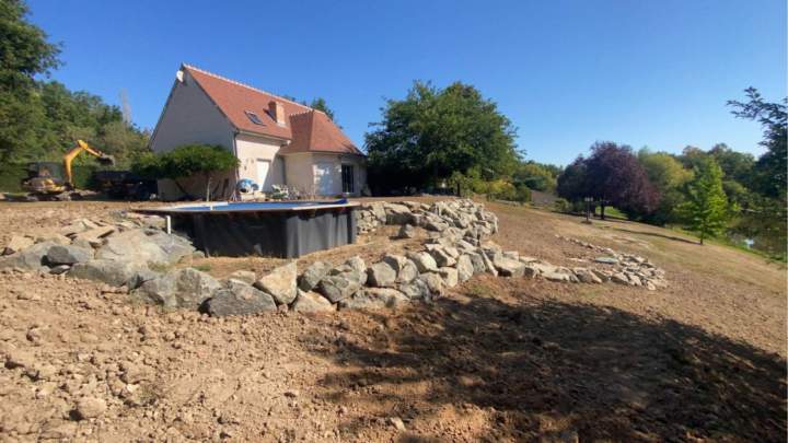 Empierrement décoratif Montluçon