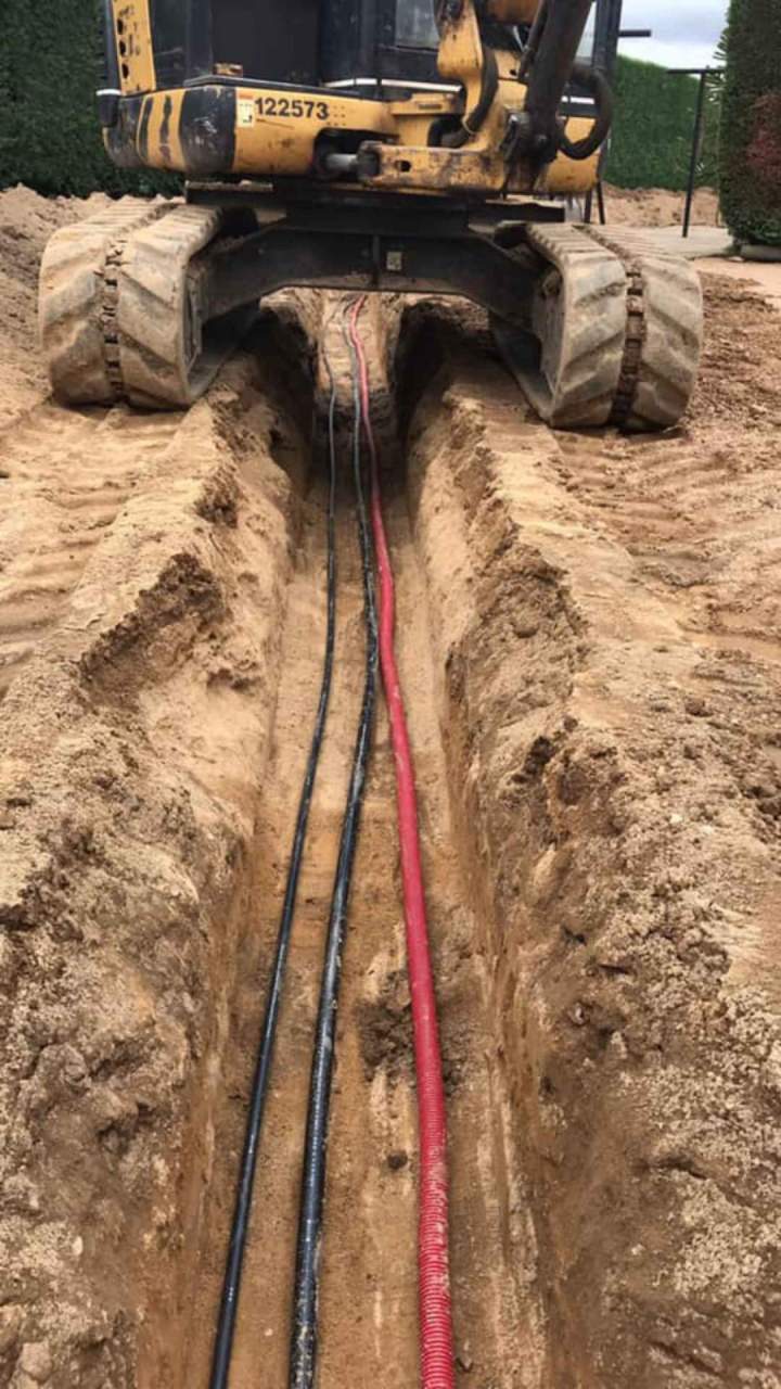 Travaux de raccordement Montluçon