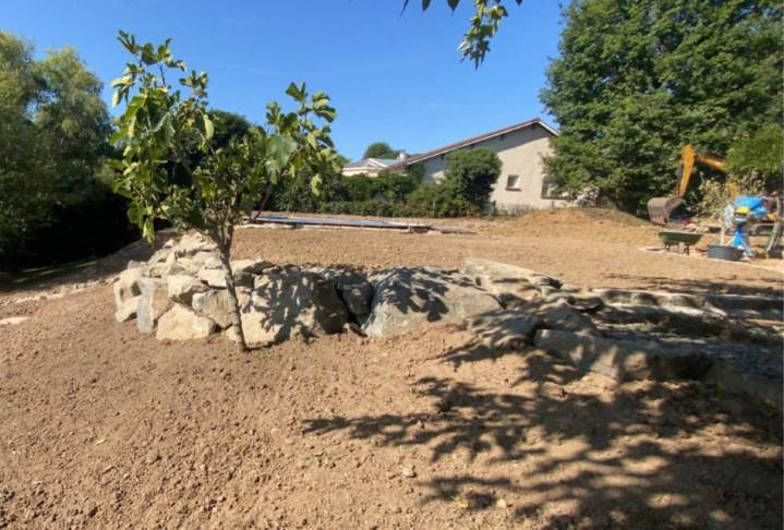 Stabilisation de terrain par enrochement Montluçon